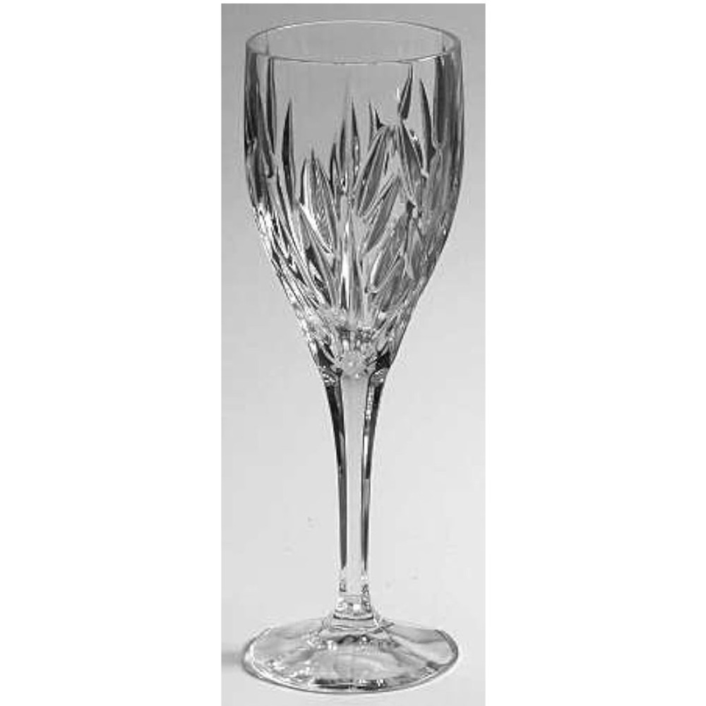 Gorham Crystal Clear Star Blossom Wine Glasses Set of 7 - Picture 8 of 9
